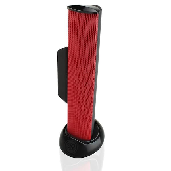 GOgroove SonaVERSE USB Laptop Speaker, Red