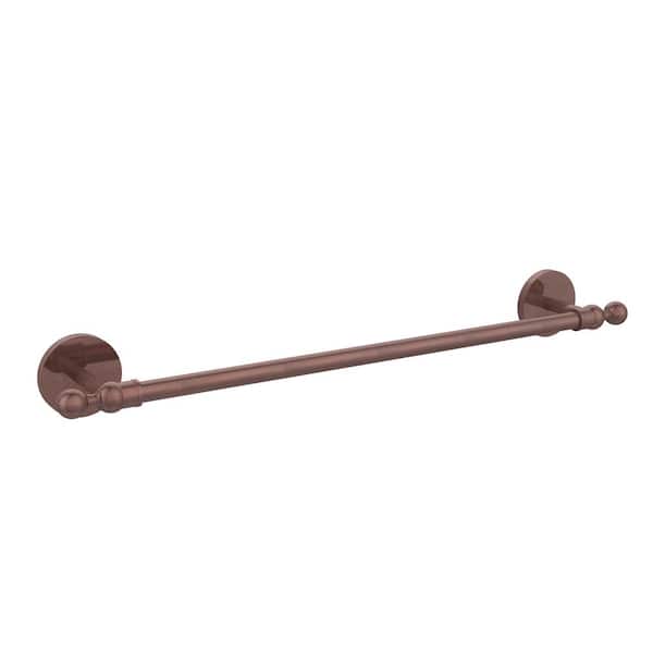 Allied Brass Skyline Collection 24 in. Towel Bar in Antique Copper