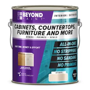 1 gal. Off White Cabinets, Countertops, Furniture and More Multi-Surface All-in-One Interior/Exterior Refinishing Paint