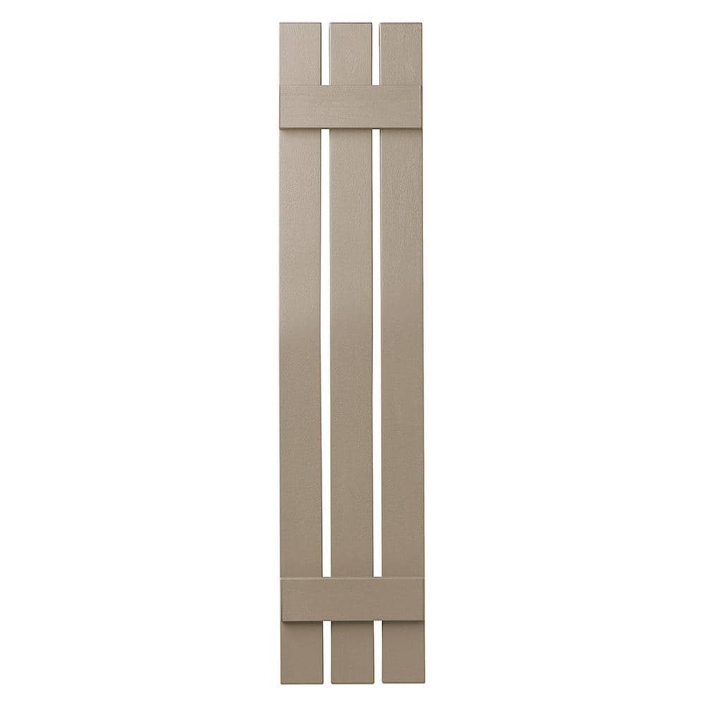 Ply Gem 12 in. x 47 in. Polypropylene 3Board Open Board and Batten
