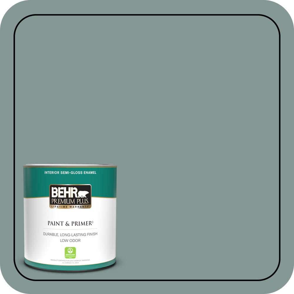 1 qt. #T18-15 In The Moment Semi-Gloss Enamel Low Odor Interior Paint & Primer price history on PriceWatchPro