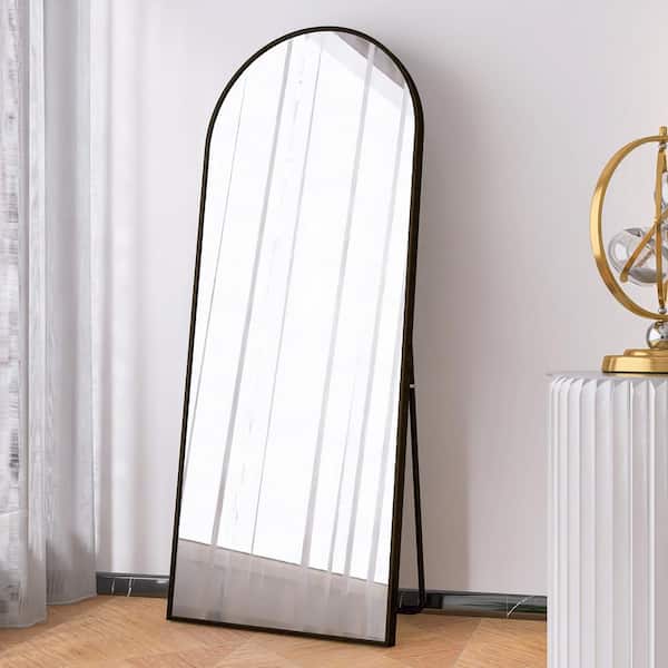 Metal Frame Arched Wall Mirror - 22.1