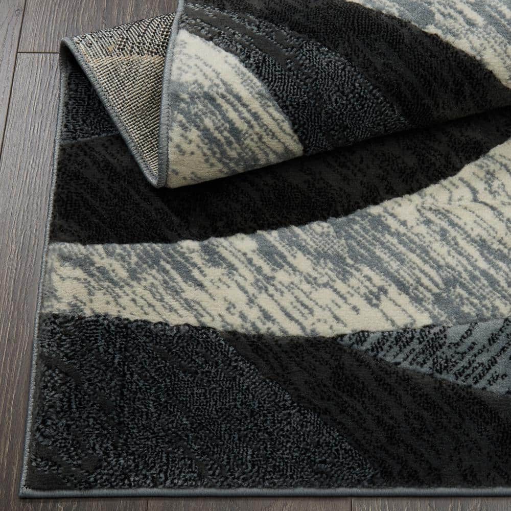 Catalina Huron Multicolor Abstract Swirl Area Rug