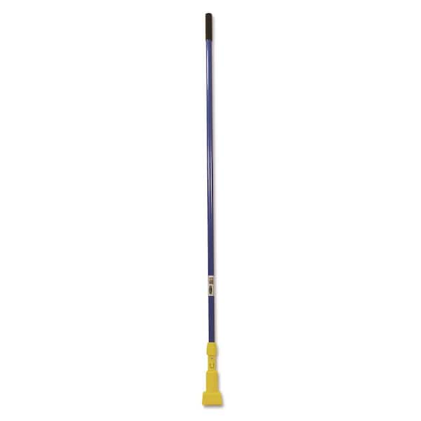 Rubbermaid Commercial Products Gripper 60 in. Blue Clamp-Style Fiberglass Mop Handle