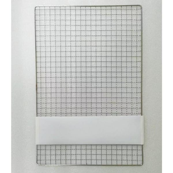 Stainless Steel Cooling Rack Silver Finish Food Grade 304 BBQ Roasting Baking Grill Rack Oven Dishwasher Safe
