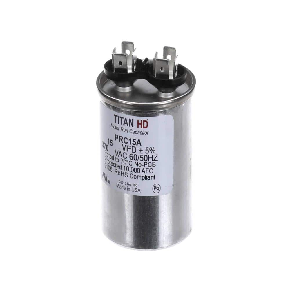 Run Capacitor, 15Uf, 370 v, 50/60HZ V59340 price history on PriceWatchPro