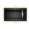 Whirlpool 1.9 cu. ft. Over the Range Microwave in Fingerprint Resistant  Stainless Steel with Sensor Cooking WMH32519HZ - The Home Depot