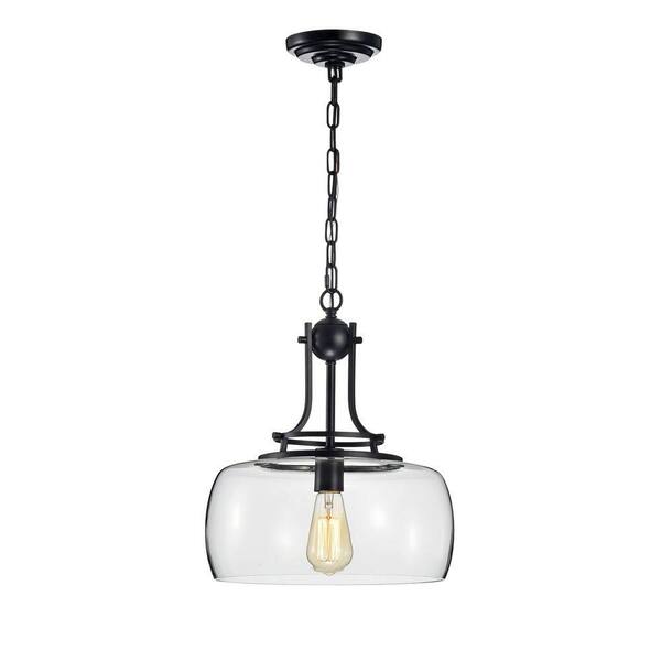 black finish pendant lights