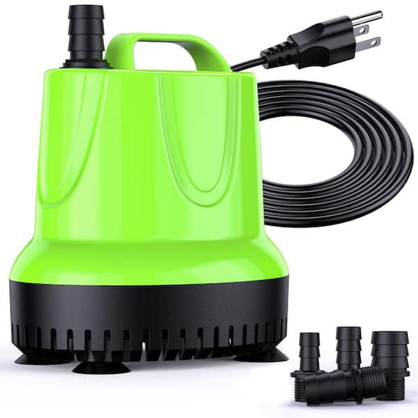 660 GPH Submersible Fountain Water Pump, 40W Pond Pump for Outdoor Garden and Aquarium Use
