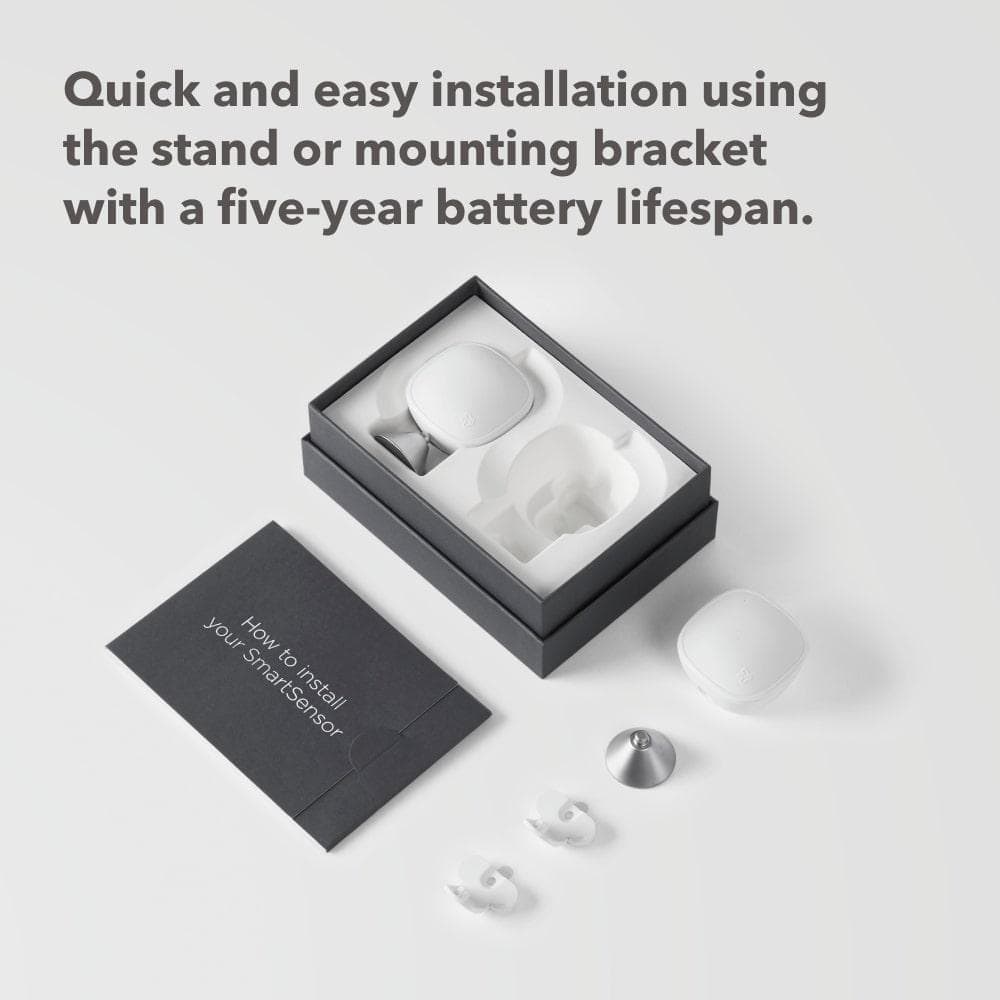 Smart Sensor 2 Pack- Comfort, Security, Energy Savings- Smart Home- Compatible with ecobee Smart Home Thermostats - Thumbnail 4