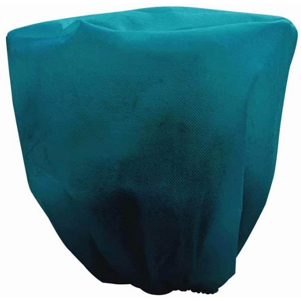 0.95 oz. 8 ft. Dia Dark Green Plant Cover for Frost Protection Outdoor Anti