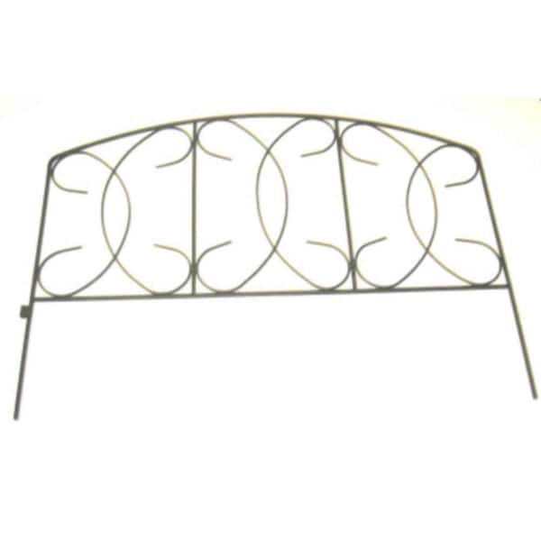 Patio Life 18 in. x 24 in. Wrought-Iron Edging (24-Case)-DISCONTINUED