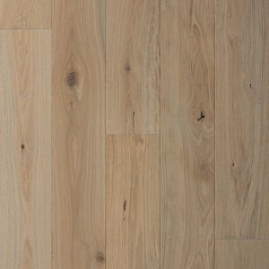 Take Home Sample - Crown French Oak Water Resistant Wirebrushed Engineered Hardwood Flooring - 7.5 in. x 7 in.