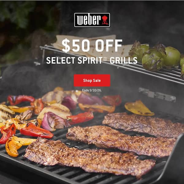 Spirit E-325 3-Burner Propane Gas Grill in Black with Powerful Boost Burners