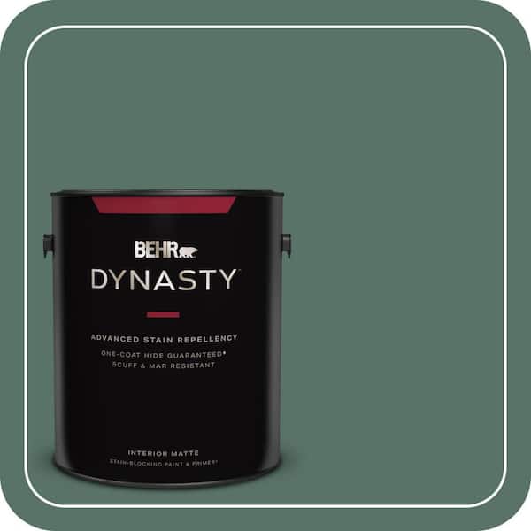 BEHR DYNASTY 1 gal. #470F-6 Hilltop Matte Interior Stain-Blocking Paint & Primer