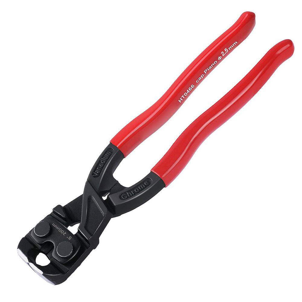 High Leverage End Cutting Pliers Nail Remover Tool Anti-Slip Grip CRV Steel Nippers Black 8 in. price history on PriceWatchPro