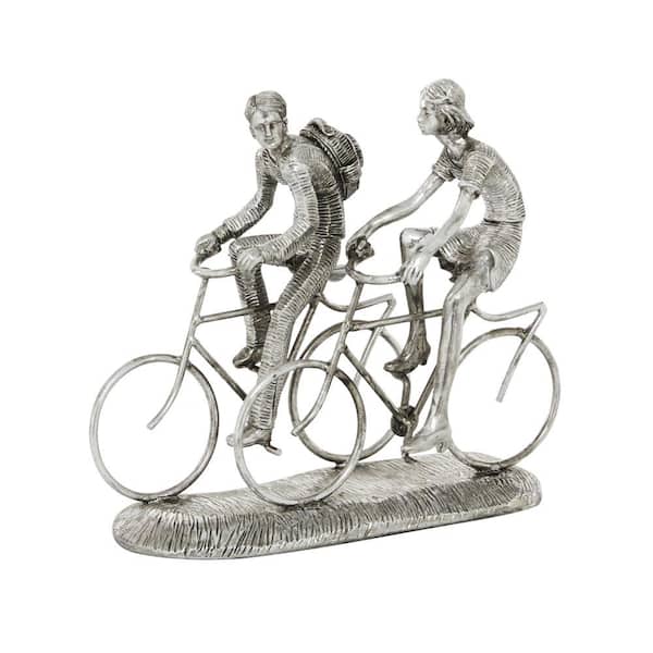 Litton Lane Bicycle Polystone Sculpture