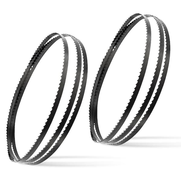 80 in. x 3/8 in. x 4 TPI Band saw Blade for Woodworking, Fits Craftsman 12" Band Saw (2-Pack)