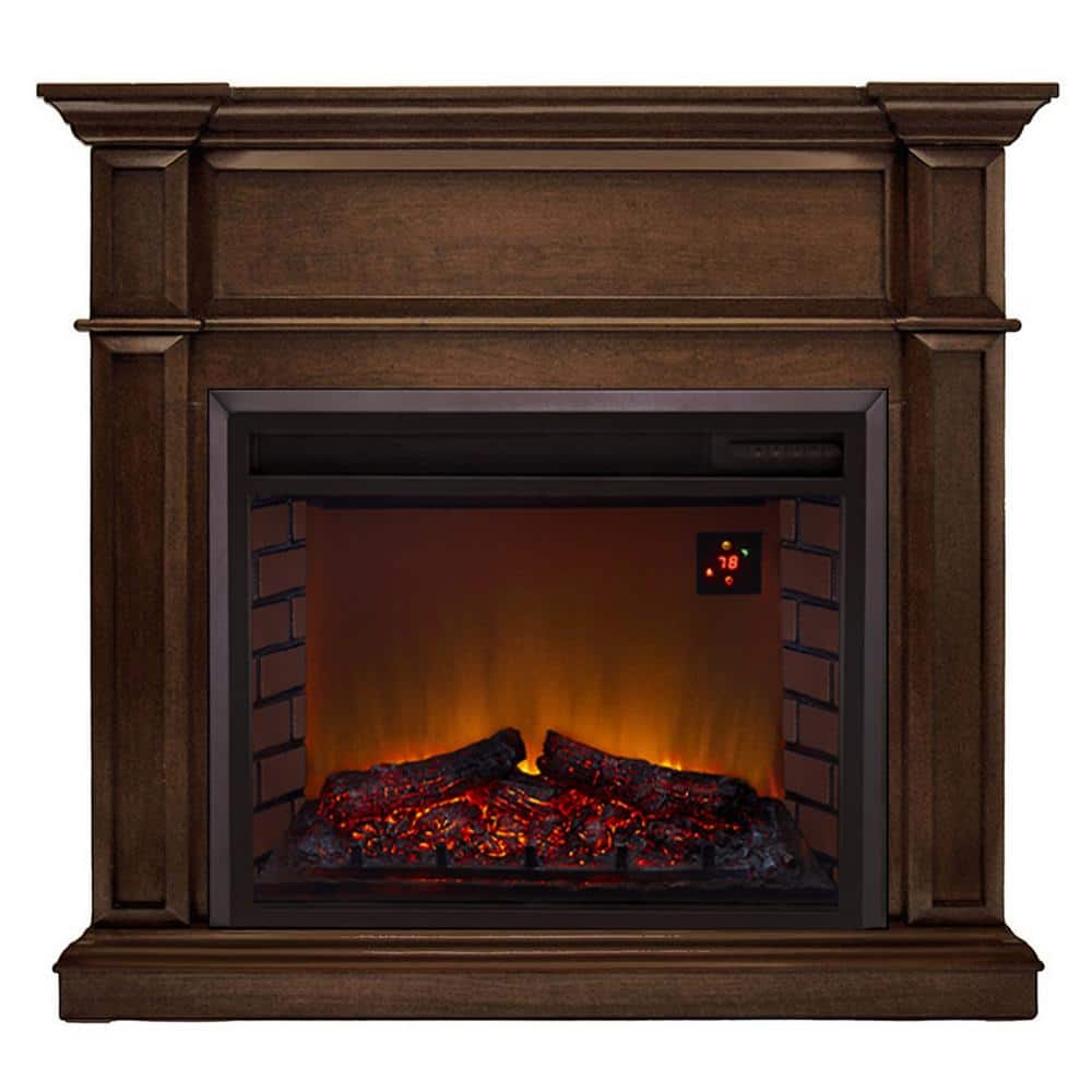 Duluth Forge Full Size 40 in. Electric Fireplace with Remote Control in