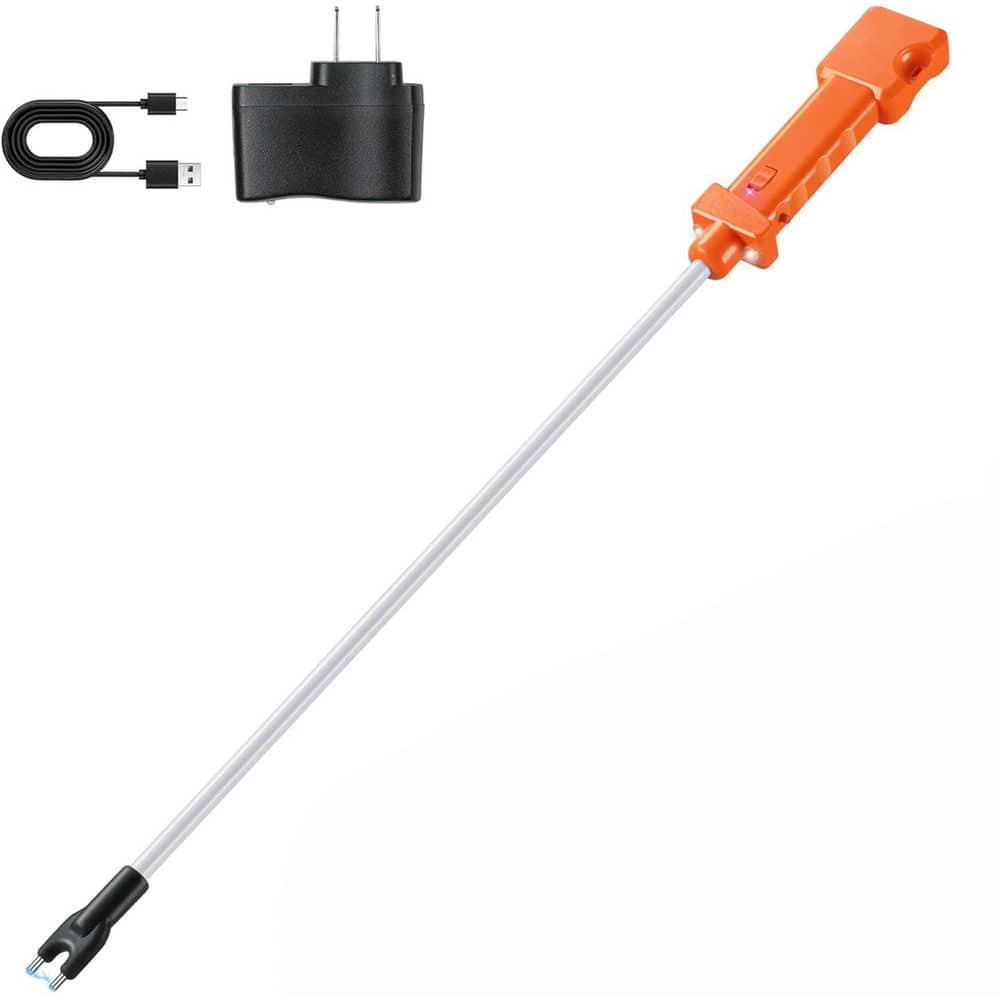 42.1 in. Waterproof Electric Livestock Prod Rechargeable with 2-LED Lights Flexible Shaft Farm Ranch Herding Equipment price history on PriceWatchPro