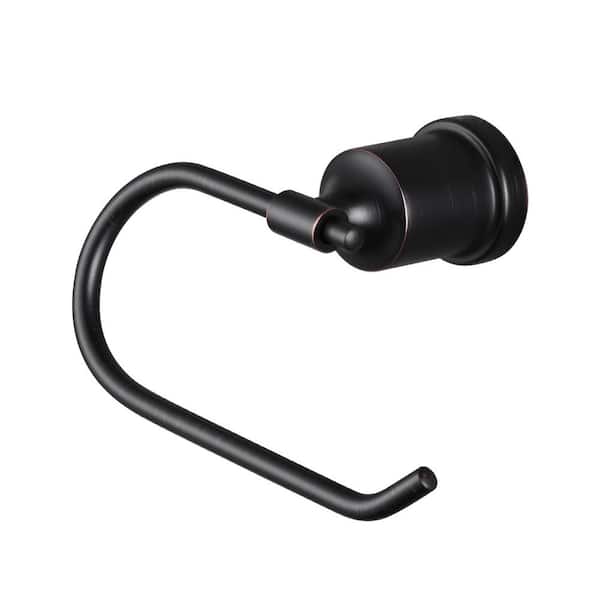 AVITAS Wall-Mounted Single Post Toilet Paper Holder in Oil Rubbed Bronze