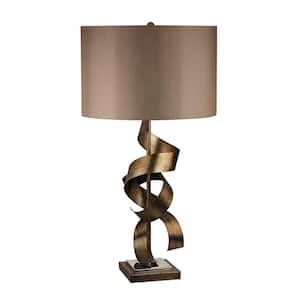 29 in. Roxford Gold Allen Metal Sculpture Table Lamp