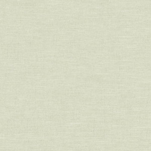 Chambray Sage Green Pre-Pasted Non-Woven Wallpaper Sample