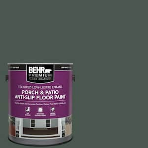 1 gal. #ECC-45-3 Conifer Textured Low-Lustre Enamel Interior/Exterior Porch and Patio Anti-Slip Floor Paint