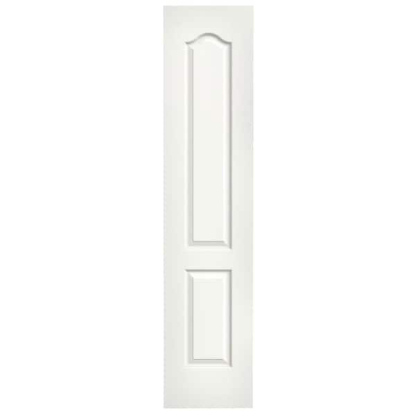 JELD-WEN 18 in. x 80 in. Princeton White Painted Smooth Solid Core Molded Composite MDF Interior Door Slab
