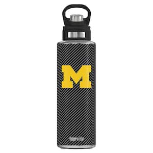 CL UNV OF MI CFIBER 40 oz. Wide Mouth Water Bottle Powder Coated Standard Lid