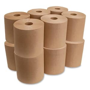 8 in. x 800 ft. Brown Morsoft Universal Roll Towels (6-Rolls