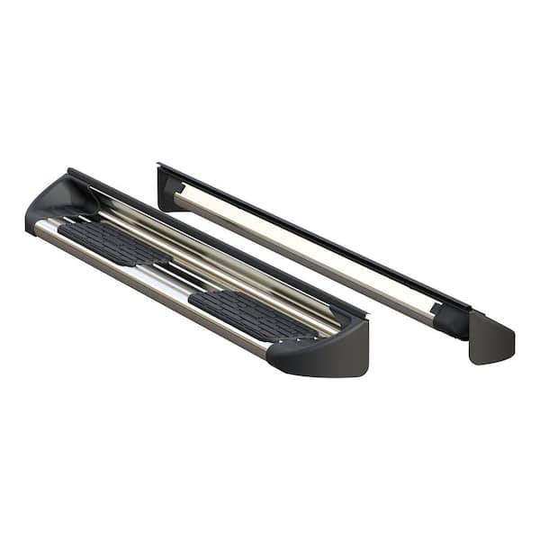 Luverne Polished Stainless Steel Side Entry Steps Truck Running Boards, Select Ram 1500 Extended Cab