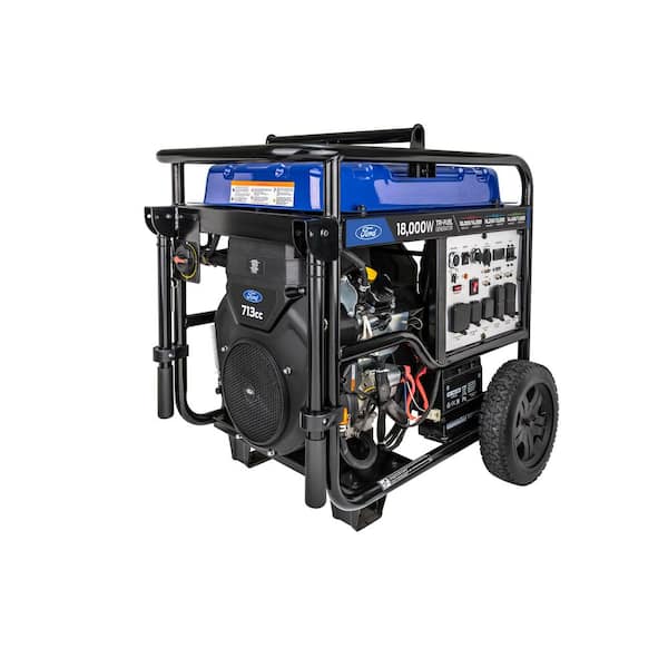 18000-Watt Electric Swtch Remote Start Tri-Fuel Gasoline and Propane Portable Generator w/ CO Sentry