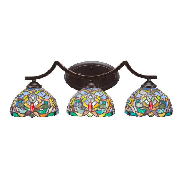 Unbranded Cleveland 8.75 in. 1-Light Dark Granite Vanity Light