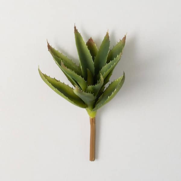 SULLIVANS 11.5 in. Artificial Agava Succulent Pick