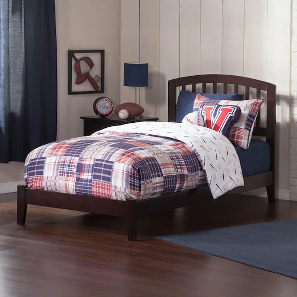 AFI Richmond Twin Traditional Bed in Espresso