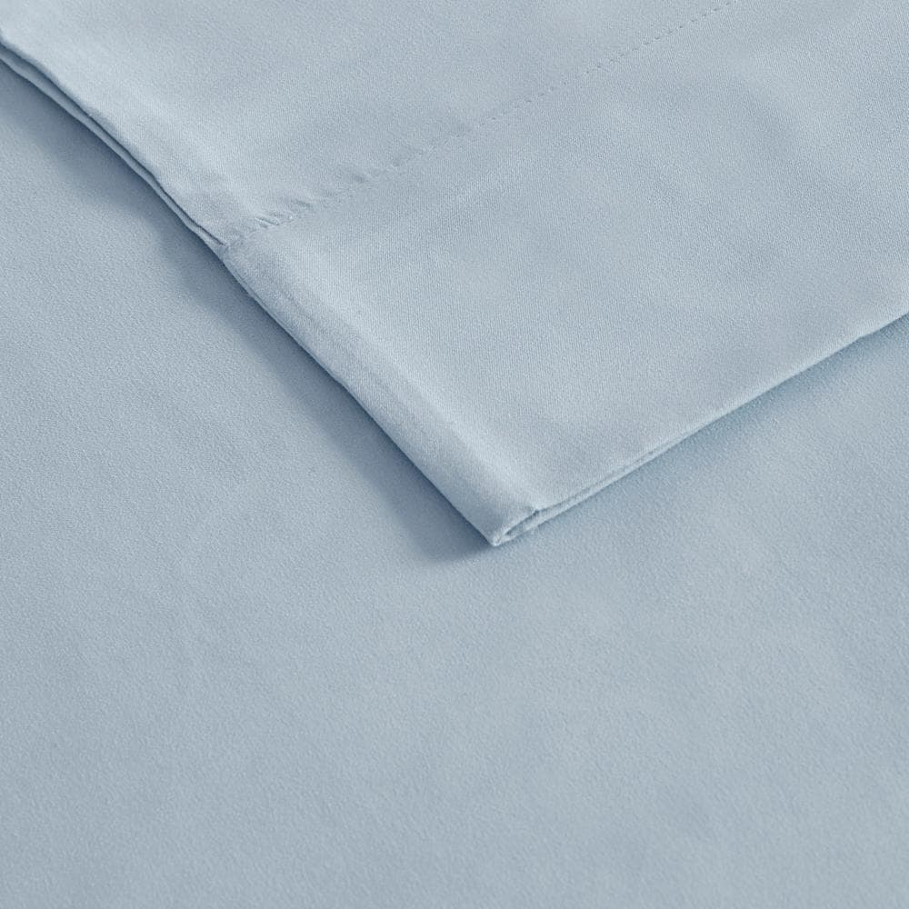 Blue Twin XL Luxurious Brushed Microfiber Deep Pocket Sheet Set