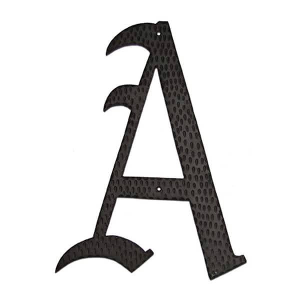 Montague Metal Products 24 in. Home Accent Monogram A