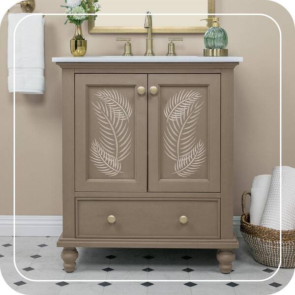 BEHR 1 qt. #PPU5-04 Mocha Latte Interior Chalk Finish Paint 713004