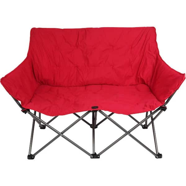 Cenadinz Camping Love Seat Chair, Red H-D0102H2RQSY - The Home Depot