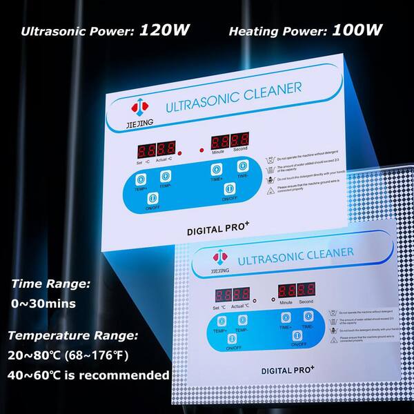 Ultrasonic Cleaner 3.2L,Professional Small Ultrasonic Cleaning