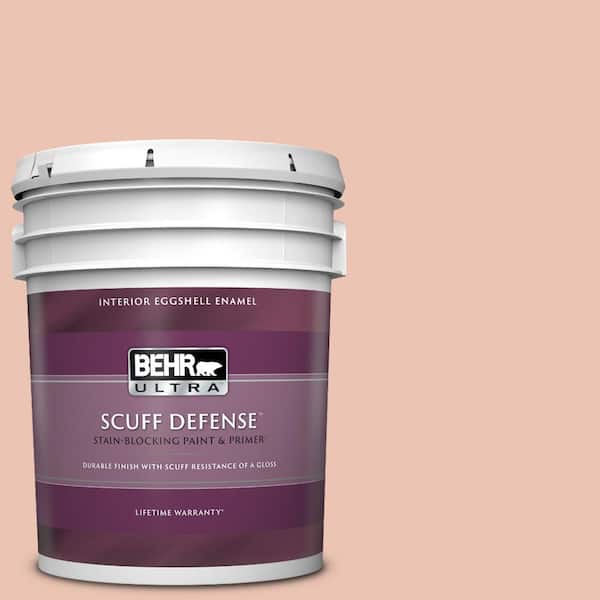 BEHR ULTRA 5 gal. Home Decorators Collection #HDC-CT-14 Coral Coast Extra Durable Eggshell Enamel Interior Paint & Primer