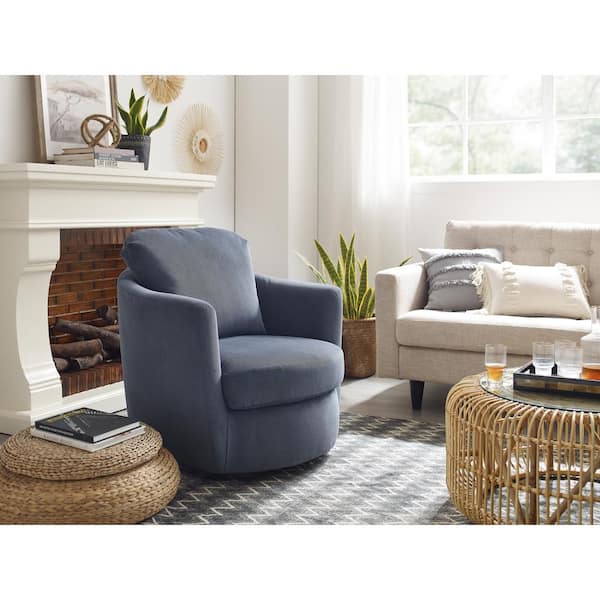 Corduroy best sale swivel chair