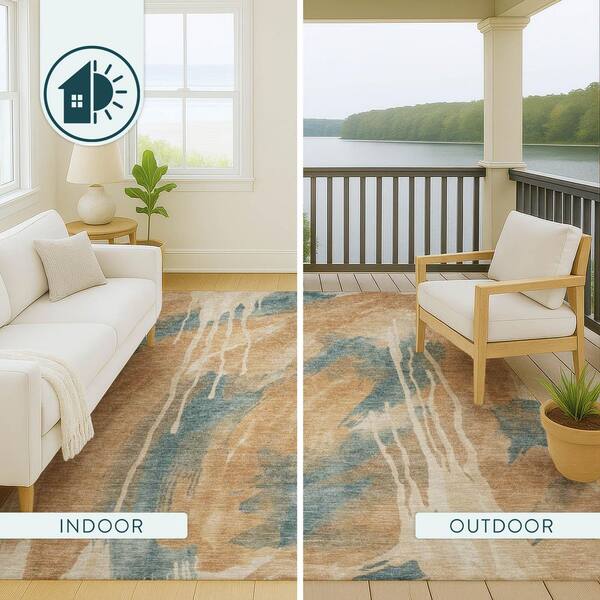 Addison Rugs Chantille Machine Washable Indoor/Outdoor Abstract