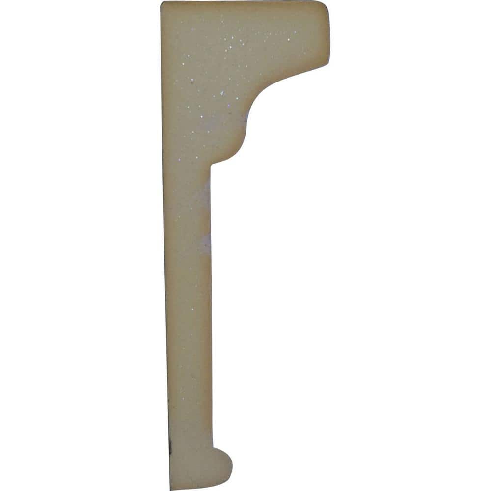 Primed White Polyurethane Crown Panel Moulding 94.5"