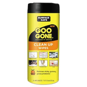 8 in. x 7 in. Citrus White Clean Up Wipes (24/Canister, 4 Canister/Carton)
