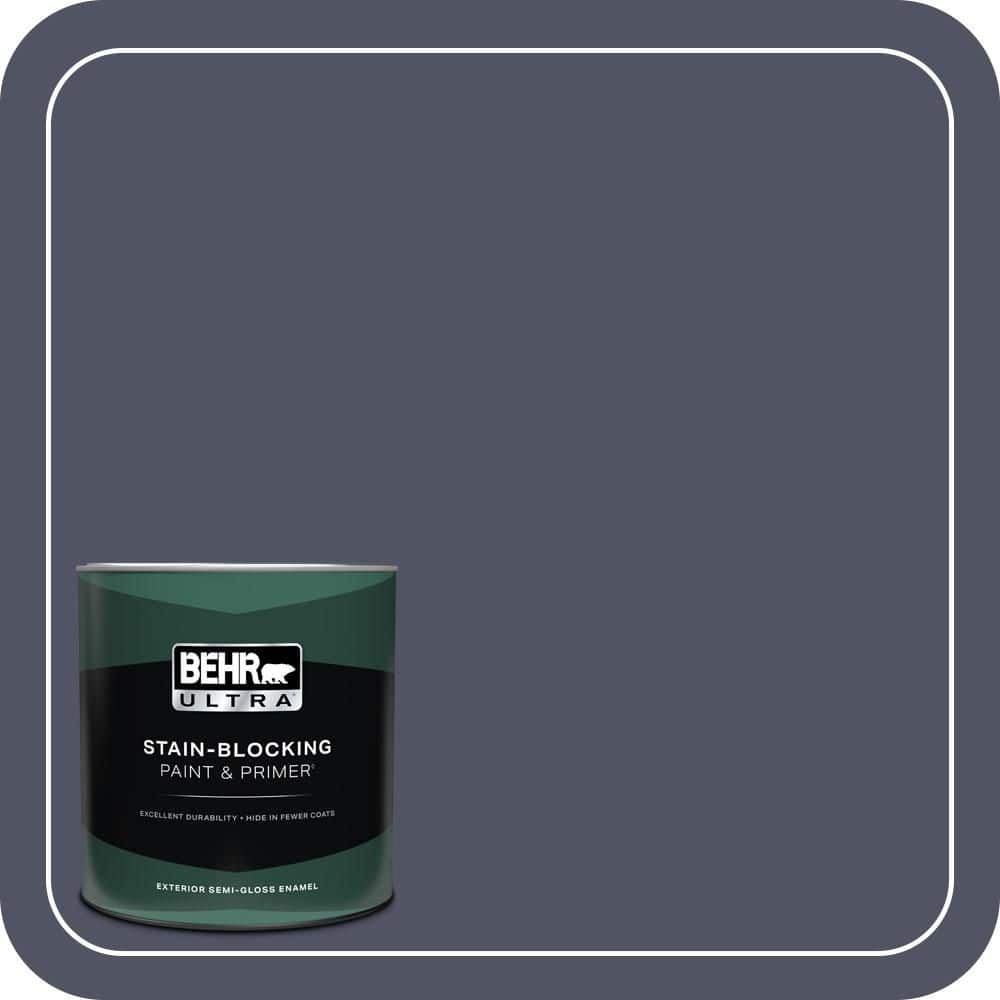 1 qt. #630F-7 Black Orchid Semi-Gloss Enamel Exterior Paint & Primer price history on PriceWatchPro