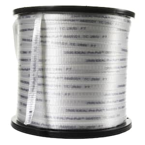 Klein Tools 50141 Conduit Measuring Pull Tape for Heavy-Duty Cable and Wire  Pulling, 2500-Pound x 1000-Foot Long