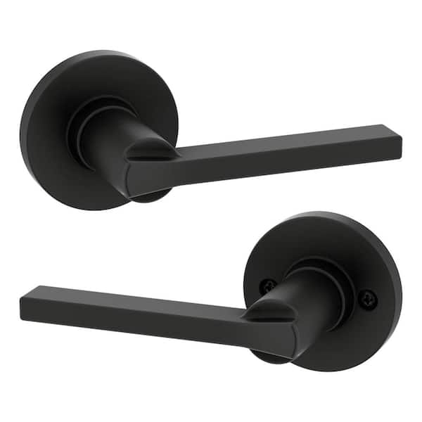 Casey Round Hall/Closet UL Handle in Matte Black