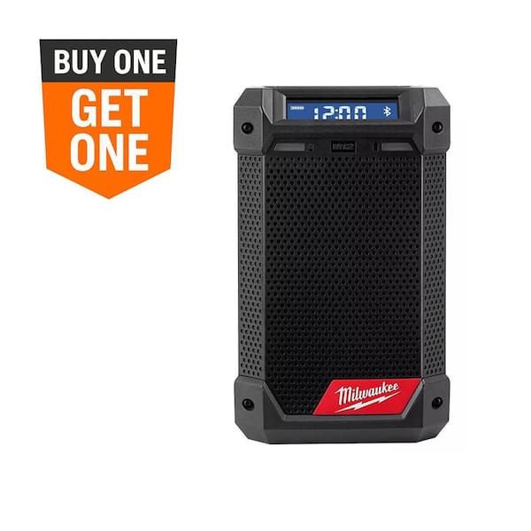 M12 12-Volt Lithium-Ion Cordless Bluetooth/AM/FM Jobsite Radio with Charger